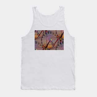 Sunsets over the Ferris Wheel Tank Top